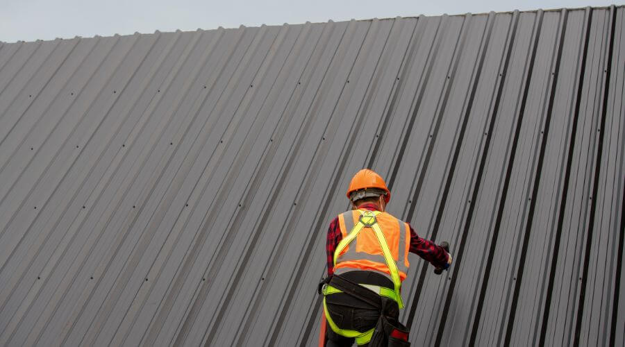 Professional metal roof installation in Baxter Springs, KS